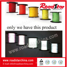 1.5mm width colorful double sided reflective thread for knitting